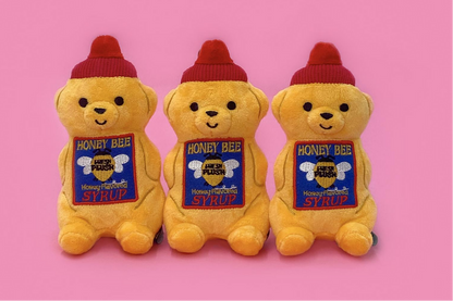 Fresh Plush - Honey Bee Syrup Keyring